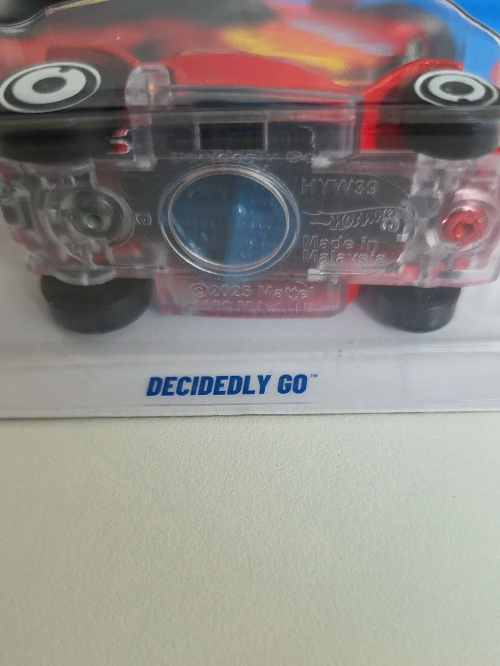 Hot Wheels ons orange as